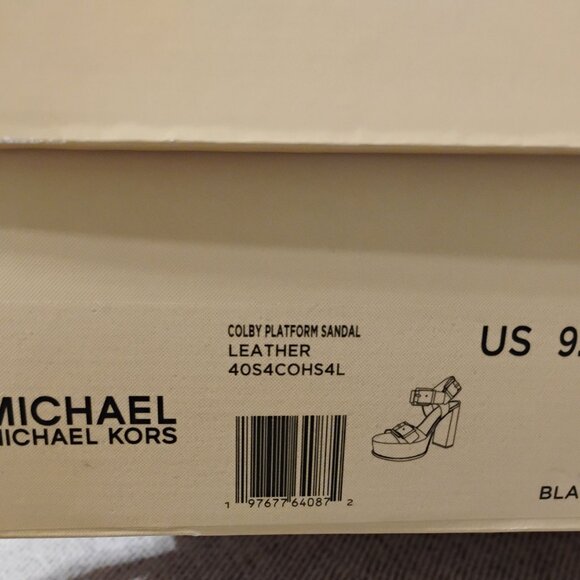 Michael Kors Colby platform chunky sandal - Picture 2 of 7